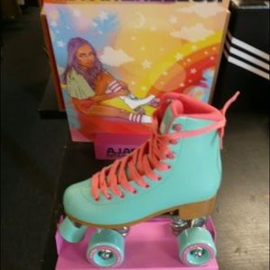 Impala roller skates quad in aqua